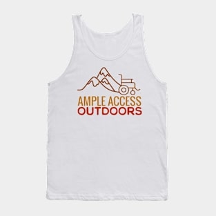 Ample Access Outdoors Adventure Awaits Tank Top